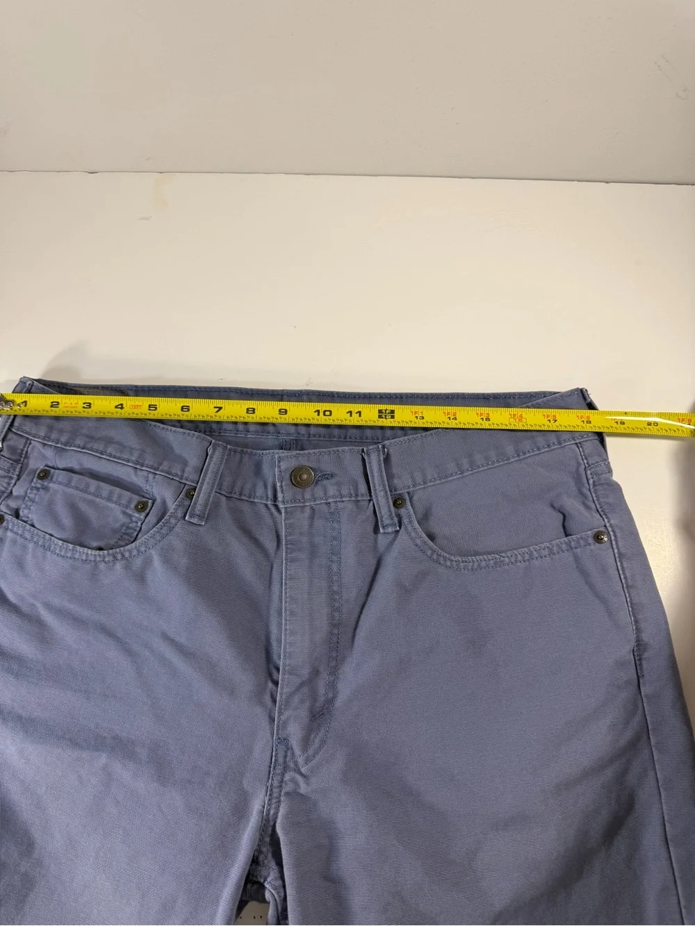 Levi's Dusty Blue 514 Relaxed Straight Pants